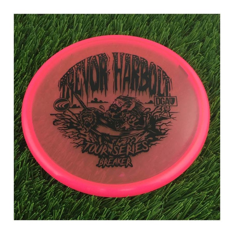 DGA Ice Breaker with 2022 Trevor Harbolt Tour Series Stamp – 174g – Translucent Pink