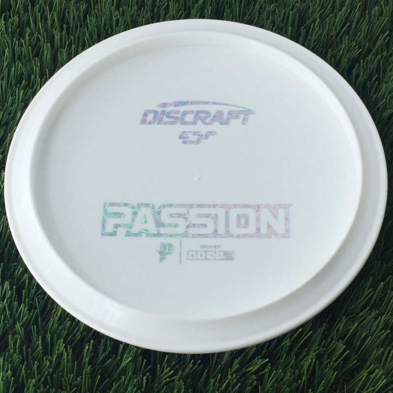 Discraft ESP Passion with Dye Line Blank Top Bottom Stamp – 174g White