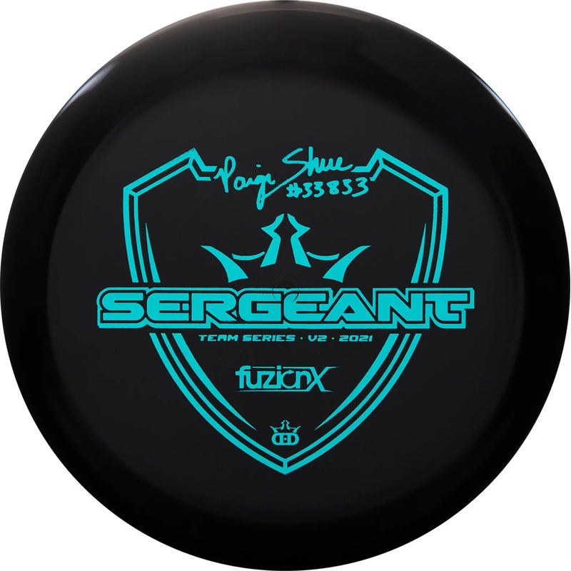 Dynamic Discs Fuzion-X Sergeant – Paige Shue Team Series V2 2021