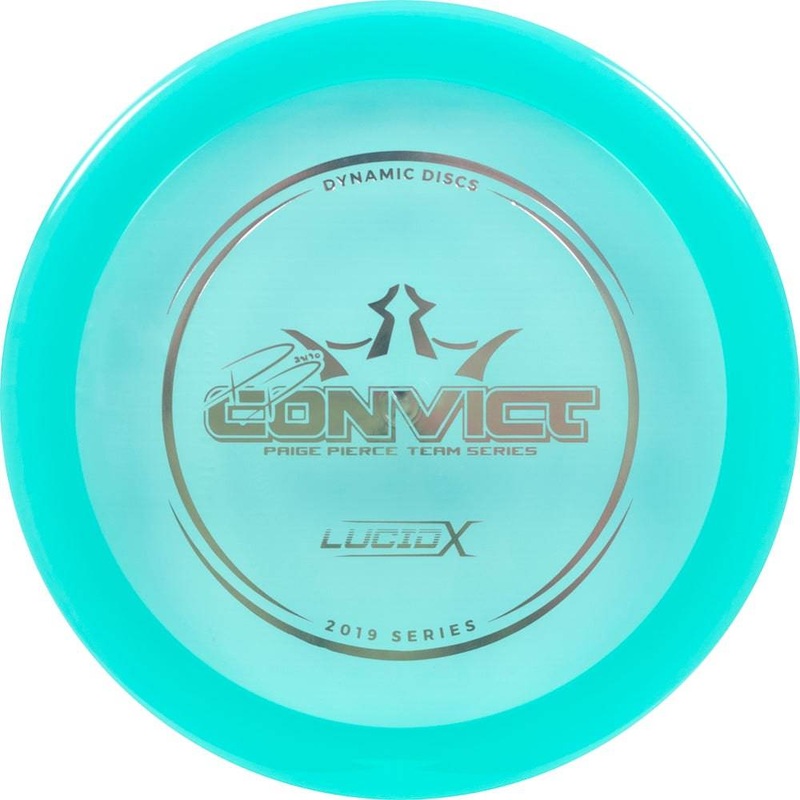 Dynamic Discs Limited Edition 2019 Team Series Paige Pierce Lucid-X Convict Fairway Driver Golf Disc