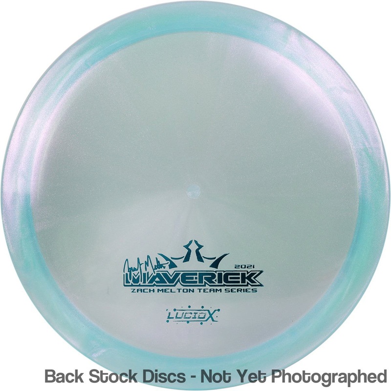 Dynamic Discs Lucid-X Chameleon Glimmer Maverick Fairway Driver with 2021 Zach Melton Team Series Stamp [Back Stock Inventory – Disc and Stamp Color WILL VARY]