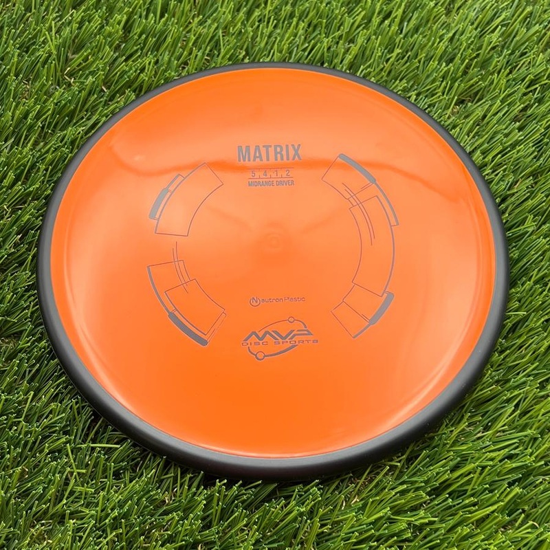 MVP Neutron Matrix with Stock Stamp with Flight Numbers Stamp – 169.19g – Orange