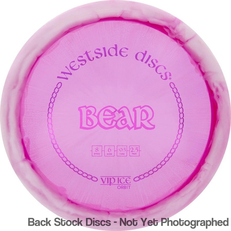 Westside VIP Ice Orbit Bear Fairway Driver (Stock Stamp) [Back Stock Inventory – Disc and Stamp Color WILL VARY]