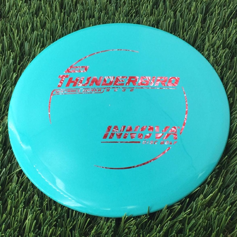 Innova Pro Thunderbird with Burst Logo Stock Stamp – 159g Turquoise Blue