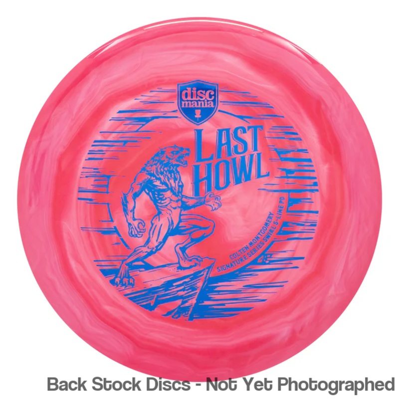 Discmania Swirly S-Line PD Distance Driver with Colten Montgomery Signature Series Last Howl Stamp [Back Stock Inventory – Disc and Stamp Color WILL VARY]