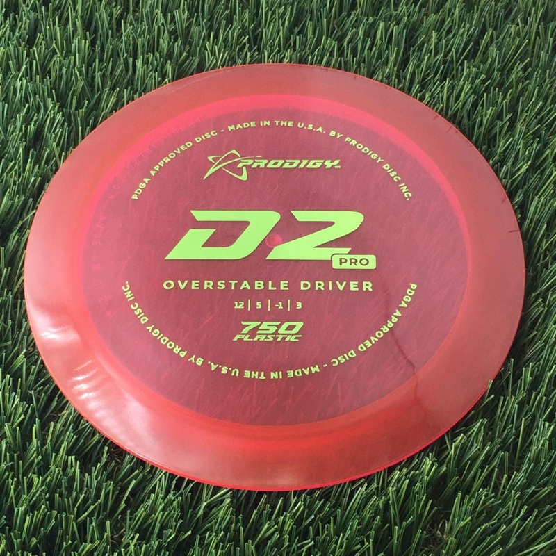 Prodigy 750 D2 Pro – 172g – Translucent Red