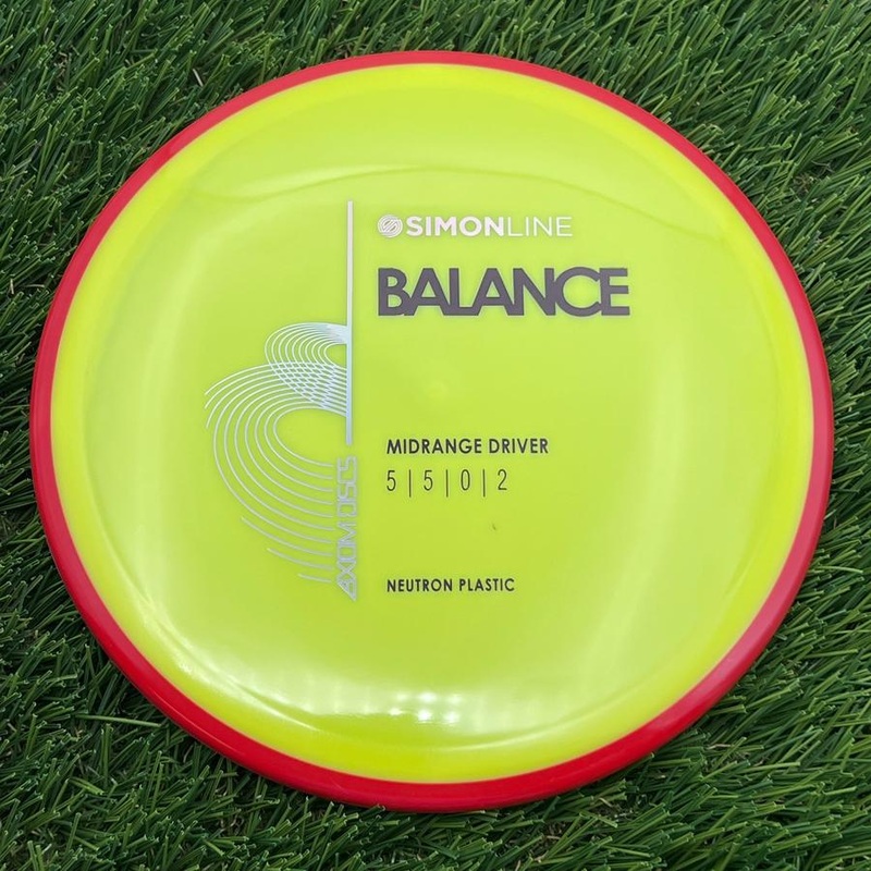 Axiom Neutron Balance with SimonLine Stock Stamp – 167.8g – Yellow