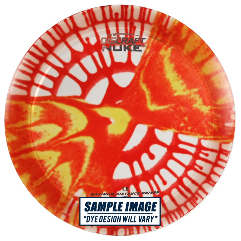 Discraft Fly Dye Elite Z Nuke Distance Driver Golf Disc
