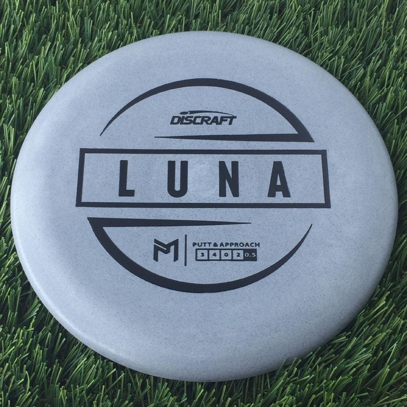Discraft Jawbreaker/Rubber Blend Luna with PM Logo Stock Stamp Stamp – 174g – Grey