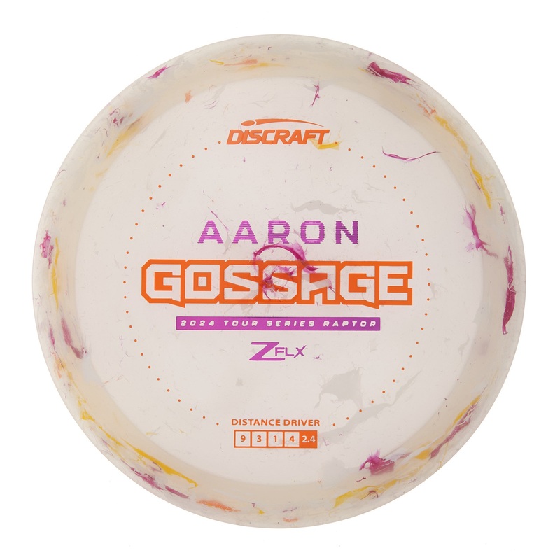 Discraft Raptor – 2024 Aaron Gossage Tour Series 175g | Style 0043