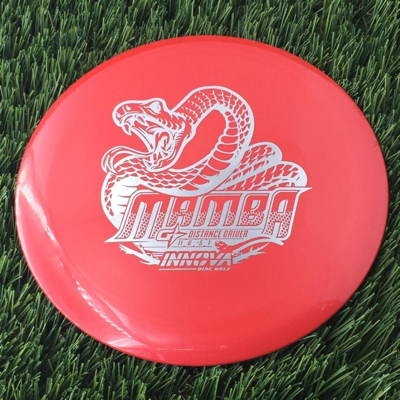 Innova Gstar Mamba with Burst Logo Stock Stamp – 161g – Solid Red