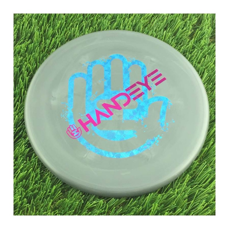 Westside BT Medium Harp with HSCo 2-Color Shattered Hand and Bar Logo Stamp – 173g – Solid Grey