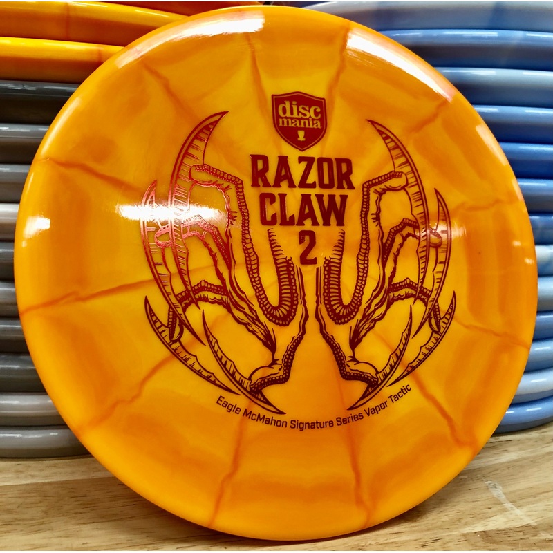 Discmania Lux Vapor Tactic – Eagle McMahon 2022 Signature Series Razor Claw 2