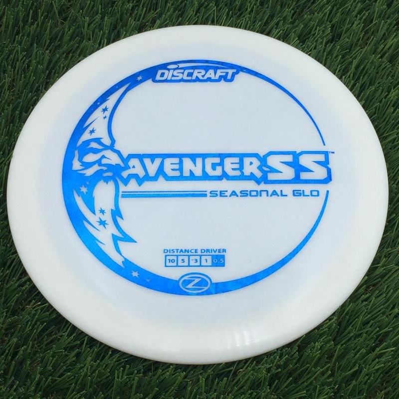 Discraft Seasonal Glow Elite Z Avenger SS – 174.44g – White
