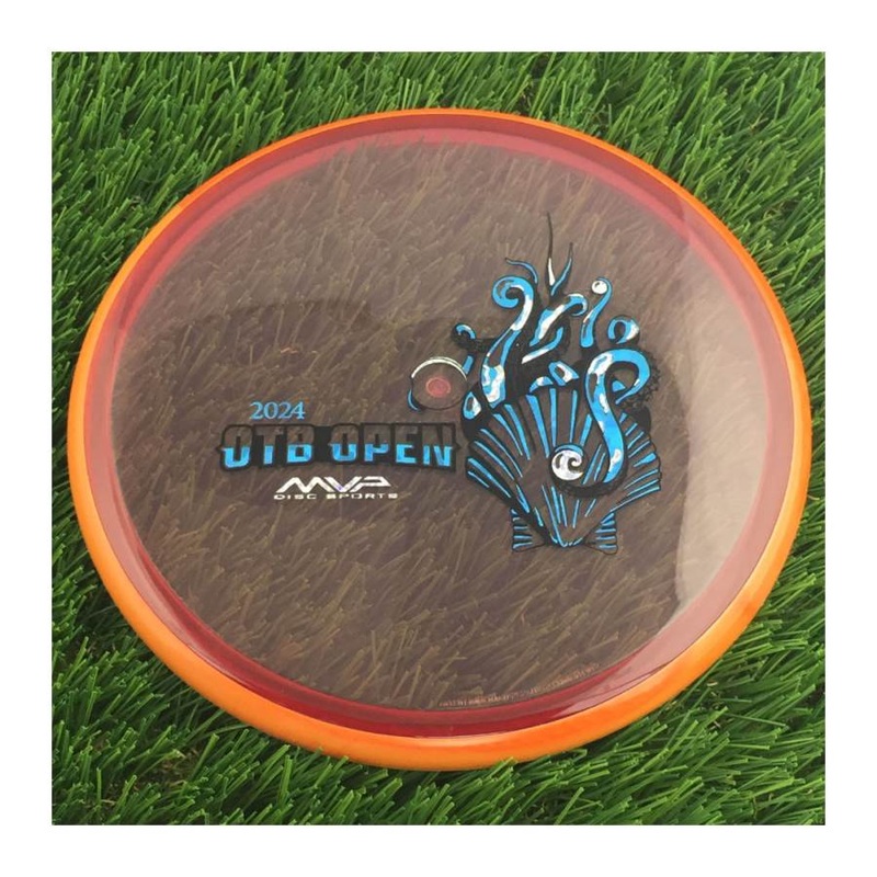 Axiom Proton Soft Paradox with OTB Open 2024 – Art by Pirate Nate Stamp – 175g – Translucent Merlot Red