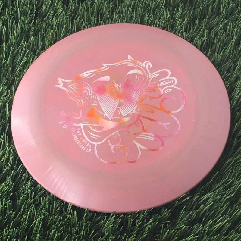 Discraft ESP Swirl Crush with 2023 Ledgestone Edition – Wave 2 Stamp – 174g Dark Red