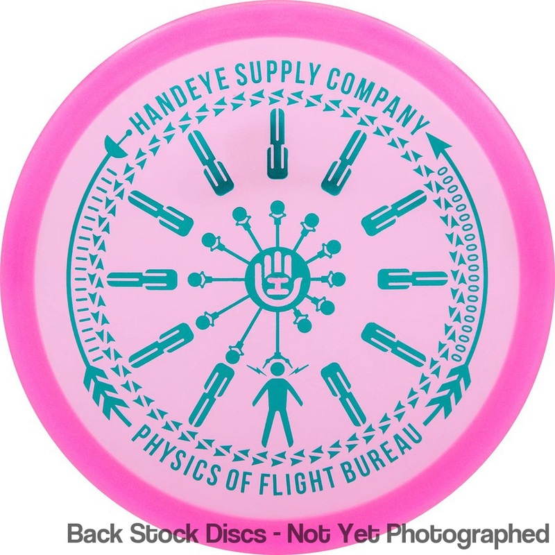Dynamic Discs Lucid Ice Glimmer EMAC Truth Midrange with HSCO Physics of Flight Bureau Assembly Line Stamp [Back Stock Inventory – Disc and Stamp Color WILL VARY]