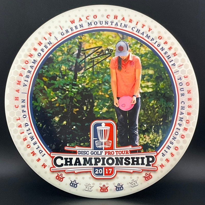 Fuzion EMac Truth *Signed* – DyeMax – 2017 DGPT Championship Paige Pierce