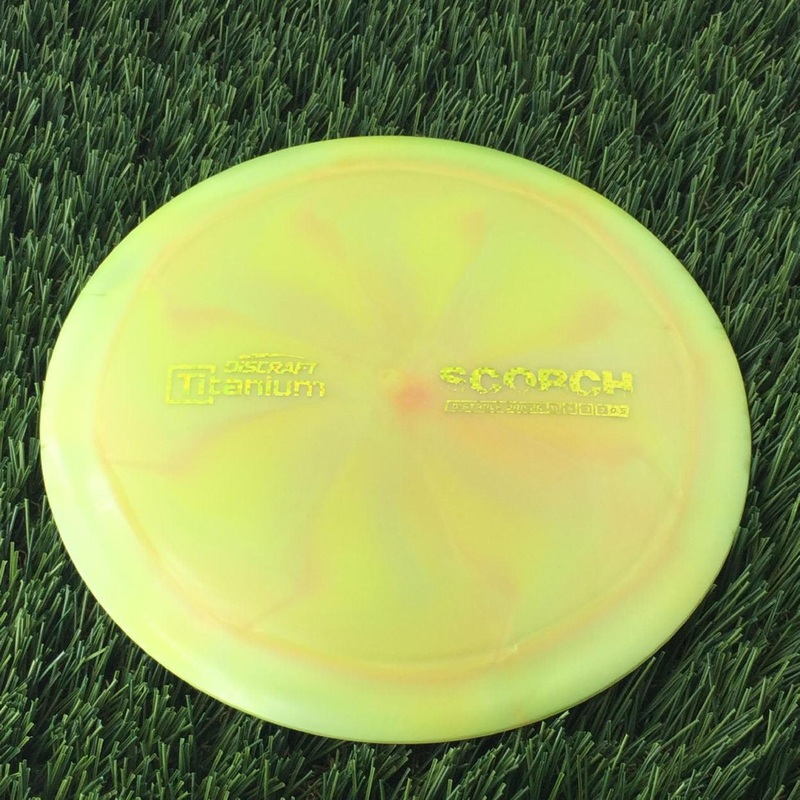 Discraft Ti Blend Titanium Scorch – 172g Yellow