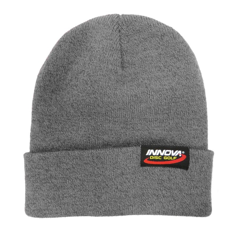 Innova Logo Heather Knit Beanie Winter Disc Golf Hat