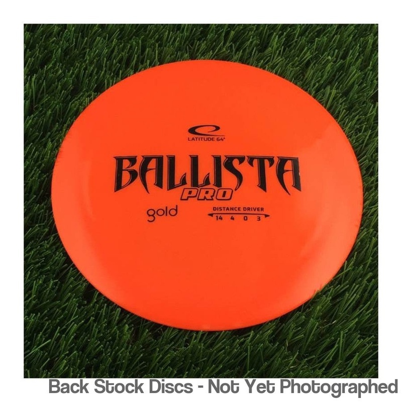 Latitude 64 Gold Line Ballista Pro Distance Driver (Stock Stamp) [Back Stock Inventory – Disc and Stamp Color WILL VARY]
