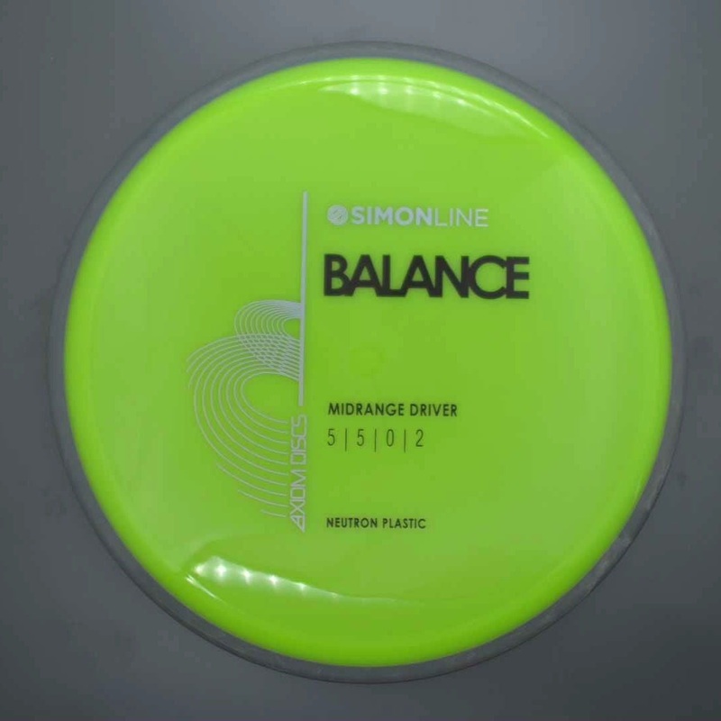 Axiom Neutron Balance with SimonLine Stock Stamp – 176.5g – Neon Green