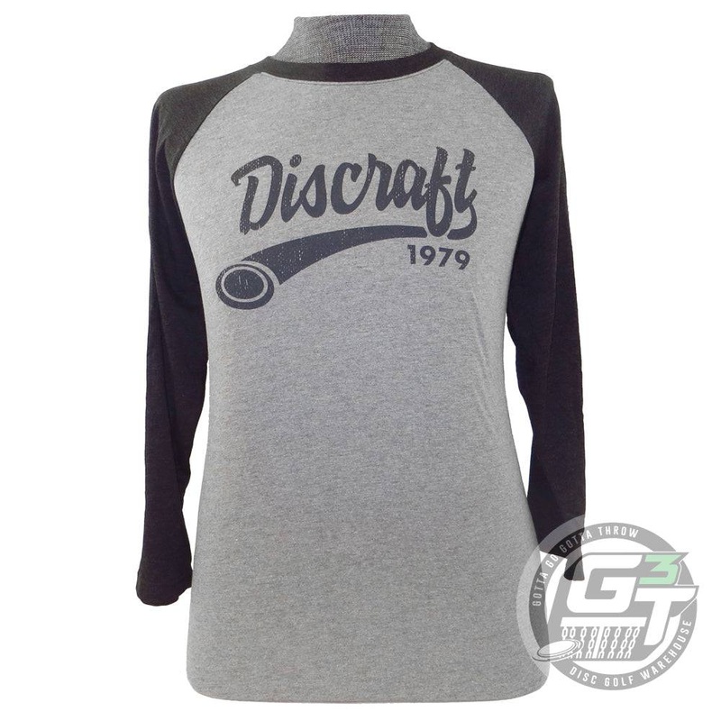 Discraft Vintage 3/4 Sleeve Disc Golf T-Shirt