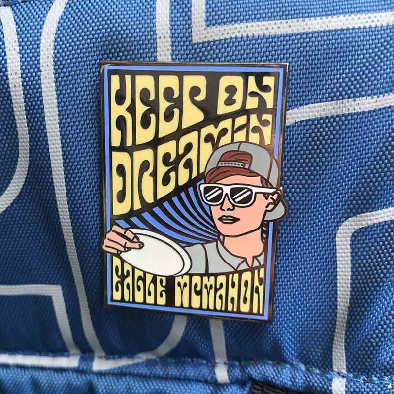Eagle McMahon Disc Golf Pin – Series 2 (Color Variant)