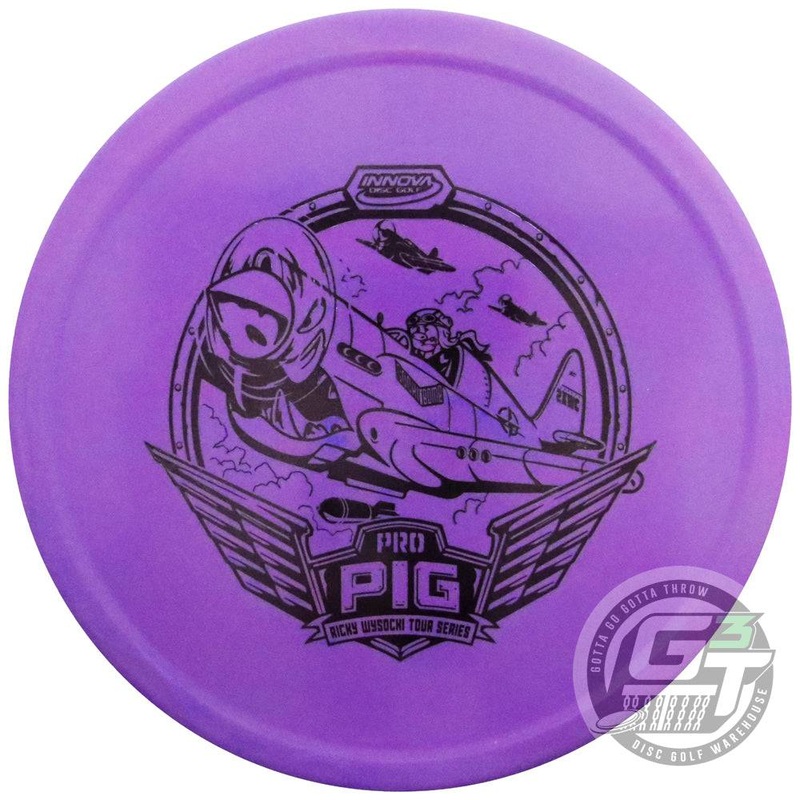 Innova Limited Edition 2021 Tour Series Ricky Wysocki Glow Pro Pig Putter Golf Disc