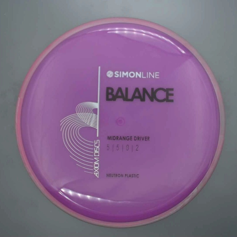 Axiom Neutron Balance with SimonLine Stock Stamp – 173.1g – Purple