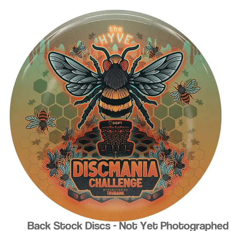 Discmania Soft Neo Spore Catch with InnVision Full Color Print Stamp [Back Stock Inventory – Disc and Stamp Color WILL VARY]
