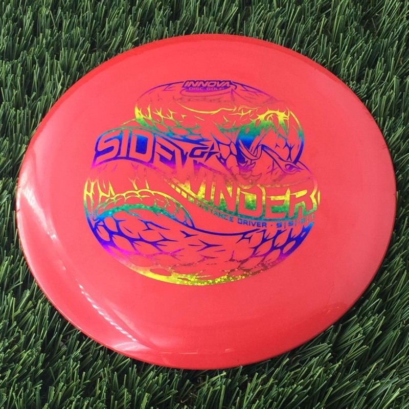 Innova Gstar Sidewinder with Stock Character Stamp – 170g – Solid Red