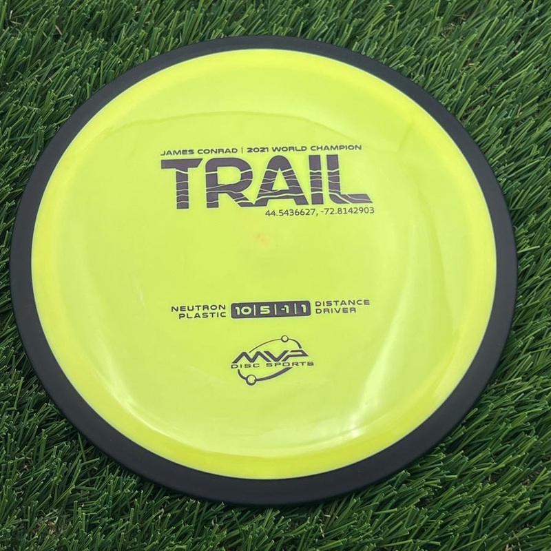 MVP Neutron Trail with James Conrad | 2021 World Champion | 37.7155474,-119.676854 Stamp – 169.66g – Yellow