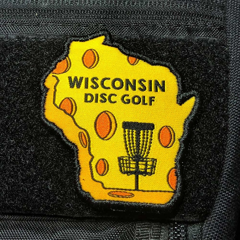 Wisconsin Disc Golf Patch – Perfect Disc Golf Gift