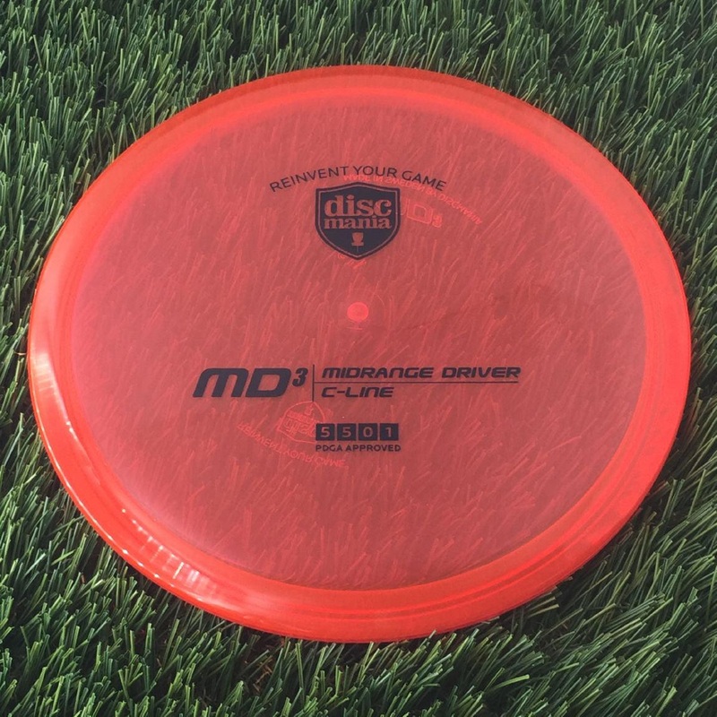 Discmania Italian C-Line MD3 – 179g – Translucent Red