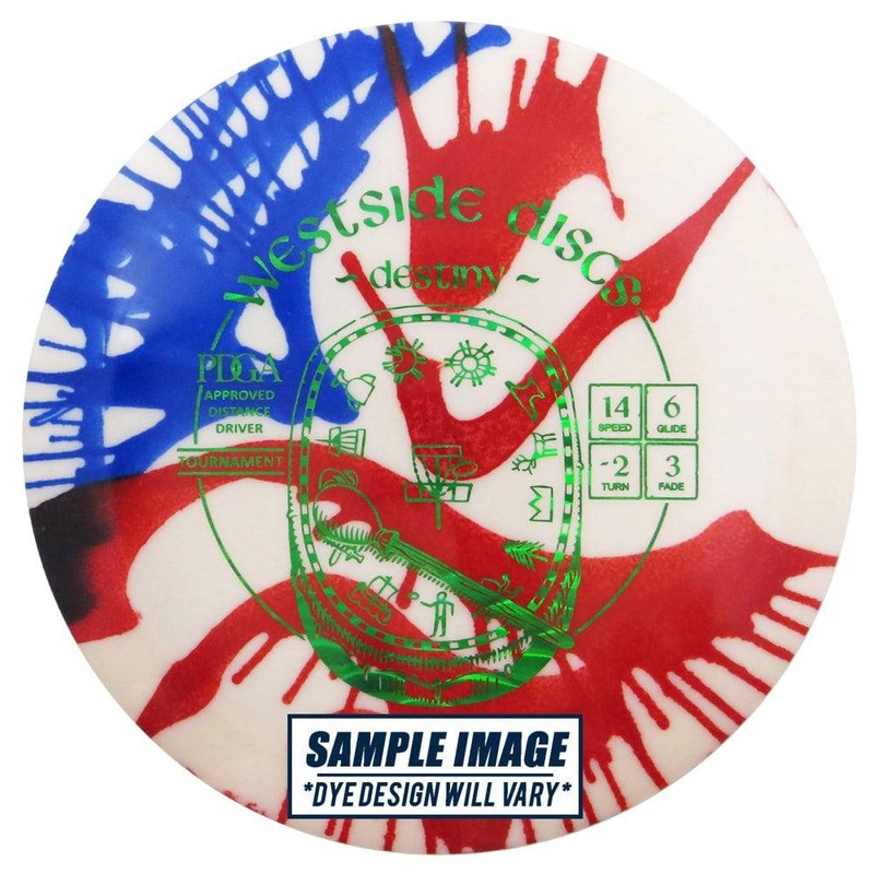 Westside MyDye Tournament Destiny Distance Driver Golf Disc