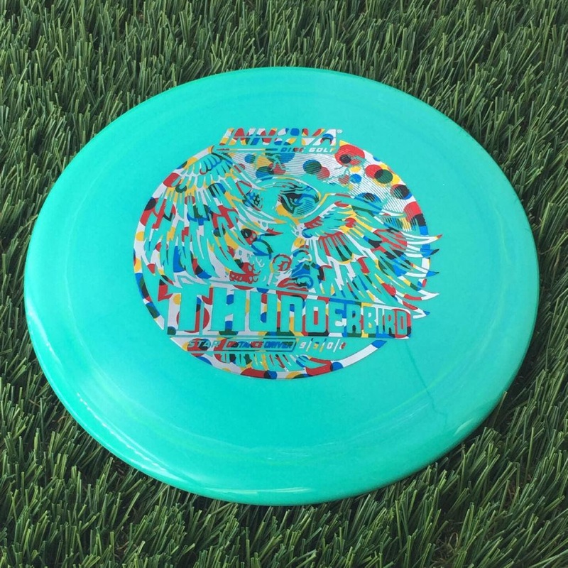 Innova Star Thunderbird with Burst Logo Stock Character Stamp – 171g Teal Green