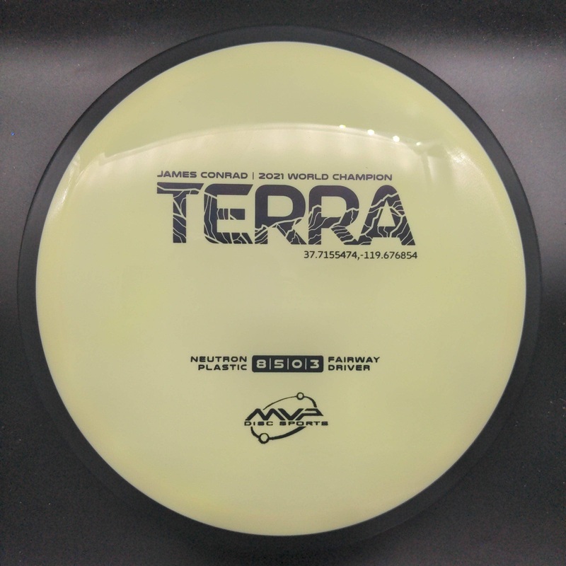 Terra, Neutron Plastic, James Conrad World Champion Edition