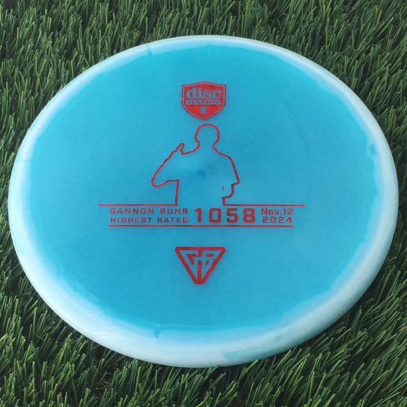 Discmania Horizon C-Line Color Glow P3X with Gannon Buhr – Highest Rated 1058 – Nov 12, 2024 – GB Logo Stamp – 176g – Translucent Bluish White