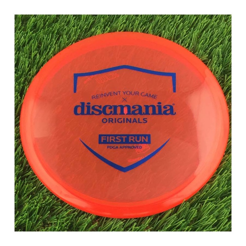 Discmania Italian C-Line MD1 Reinvented with First Run Stamp – 178g – Translucent Red