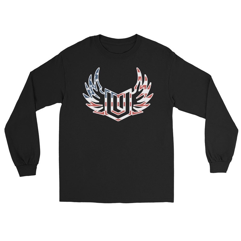Flag Ulihorse Tour Life Mens Long Sleeve Shirt