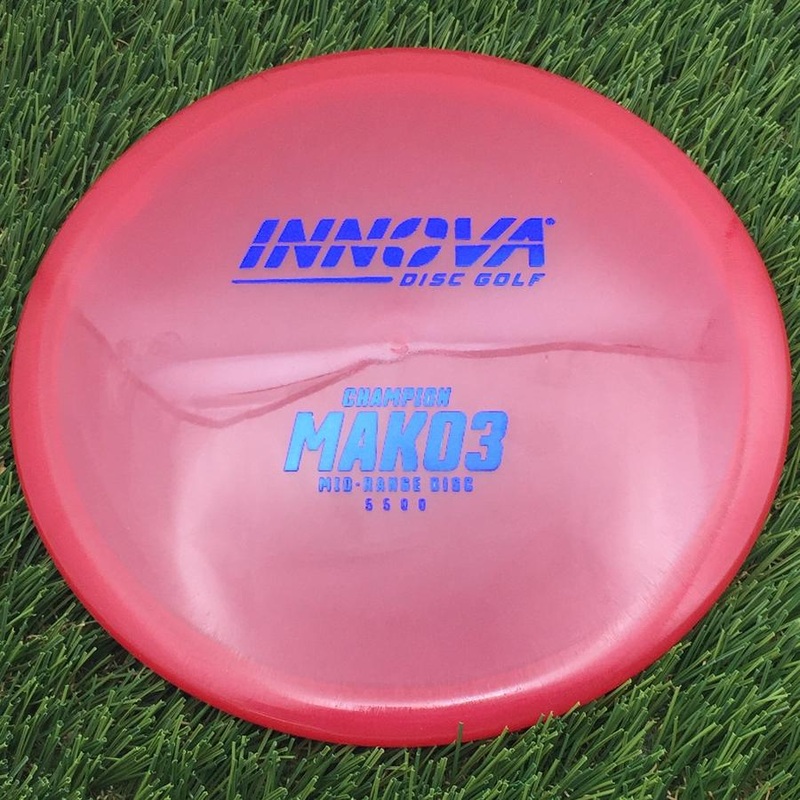 Innova Champion Mako3 with Burst Logo Stock Stamp – 173.59g – Red