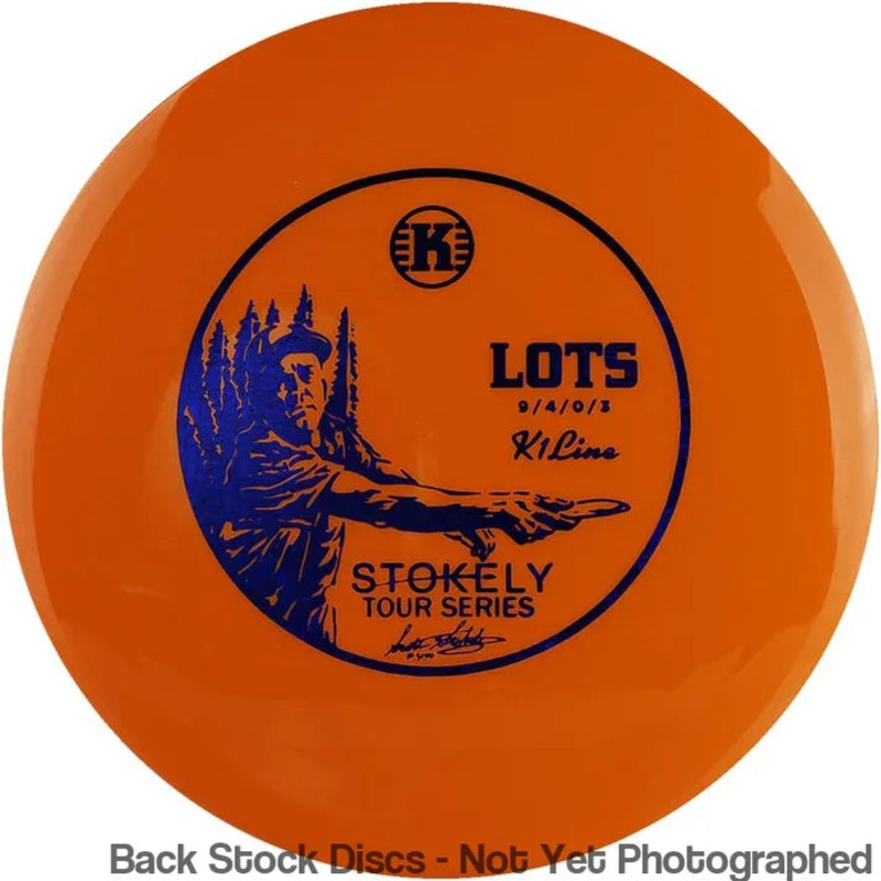 Kastaplast Original K1 Lots Fairway Driver with Scott Stokely Tour Series Stamp [Back Stock Inventory – Disc and Stamp Color WILL VARY]