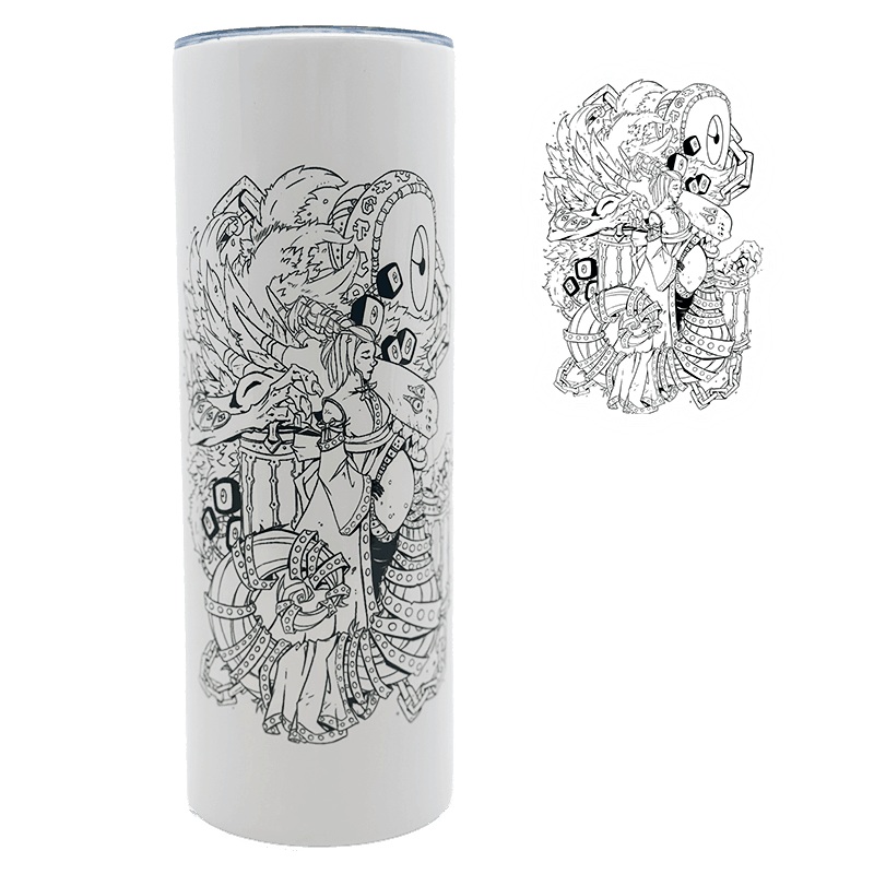 Skyline Disc Golf Sublimated Tumbler