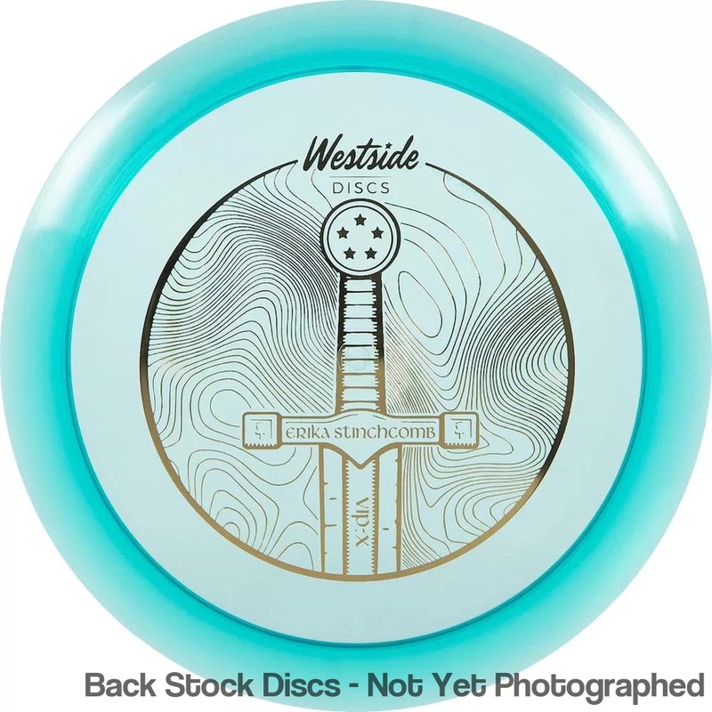 Westside VIP-X Sword Distance Driver with Erika Stinchomb 2022 Team Series Stamp [Back Stock Inventory – Disc and Stamp Color WILL VARY]