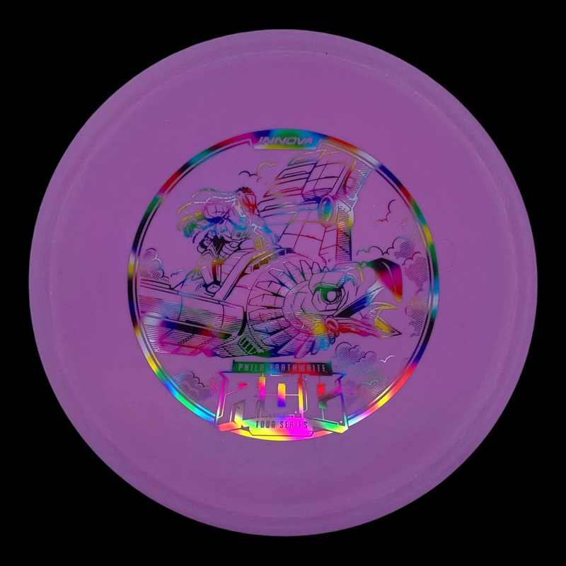 Innova DX Color Glow Roc – Philo Brathwaite 2022 Tour Series Roc Stamp