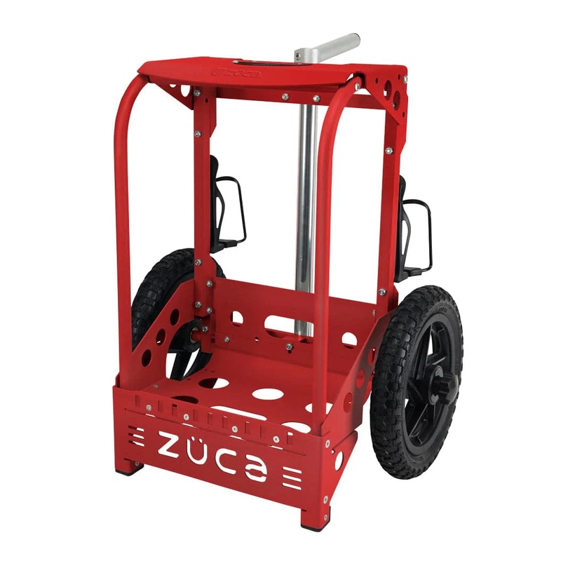 Zuca Backpack Disc Golf Cart – Red