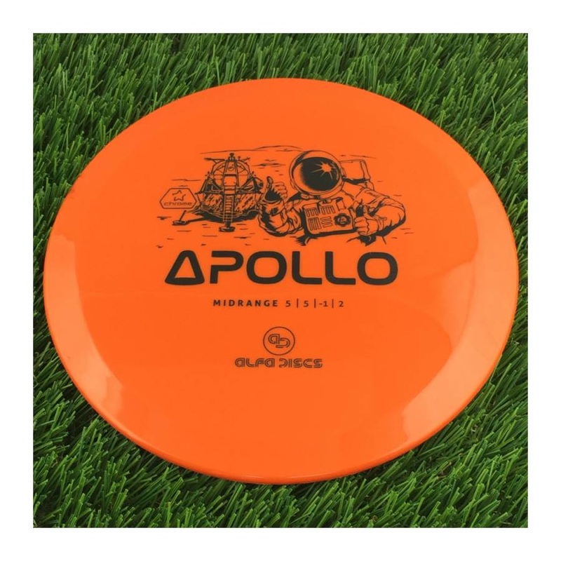Alfa Chrome Apollo with Special Edition Astronaut Stamp – 174g – Solid Orange