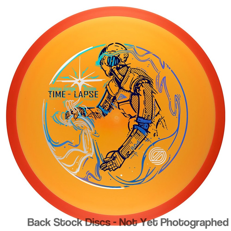 Axiom Fission Time-Lapse Distance Driver with SimonLine Special Edition Robot by Reide Perigo Stamp [Back Stock Inventory – Disc and Stamp Color WILL VARY]