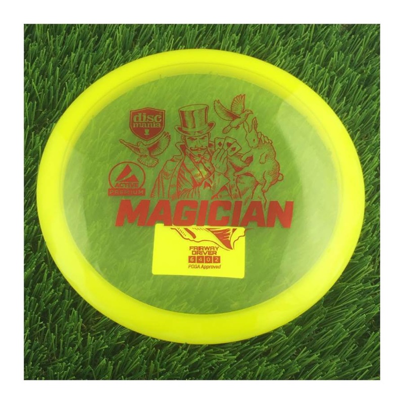 Discmania Active Premium Magician – 172g – Translucent Yellow